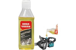 GENERIC Chain Saw Oil,Chain Saw O il For Electric Ch ain S aw,100ml Multi-Purpose Synthetic C hain Sa w O il Lubricant Uni versal For Hedge Trimmer, Sliding Door,Sewing Machine,to Fast Efficient Cutting