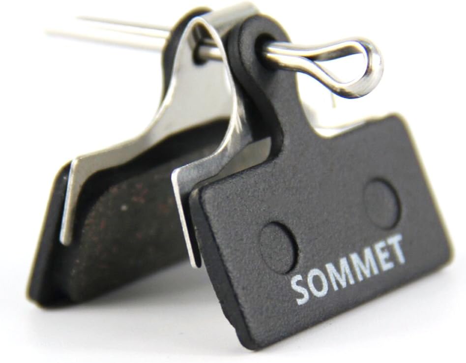 SOMMET Semi-Metallic Brake Pads fit for XT M785 M8000 Saint BR-M820 XTR M960 M985 M987 M988 M9000 M9020 Deore M610 M615 M6000 SLX M666 M675 M7000 RS785 RS685 - Image 4