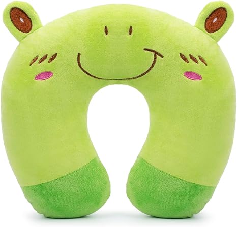 Amazon H Homewins ネックピロー 子供用 U型まくら 可愛い 柔らかい 超軽量 飛行機 旅行用携帯枕 車用首枕 子供の頭 首 顎をやさしくサポート 洗える ネックピロー オンライン通販