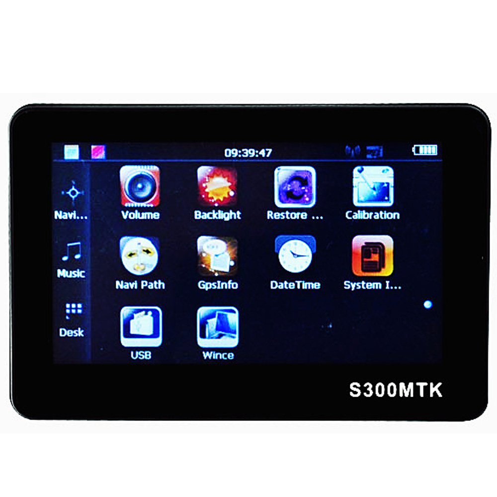 Amazon.com: X-gps GPS S300 MTK + Radar Detector 4.3 Inch GPS ...