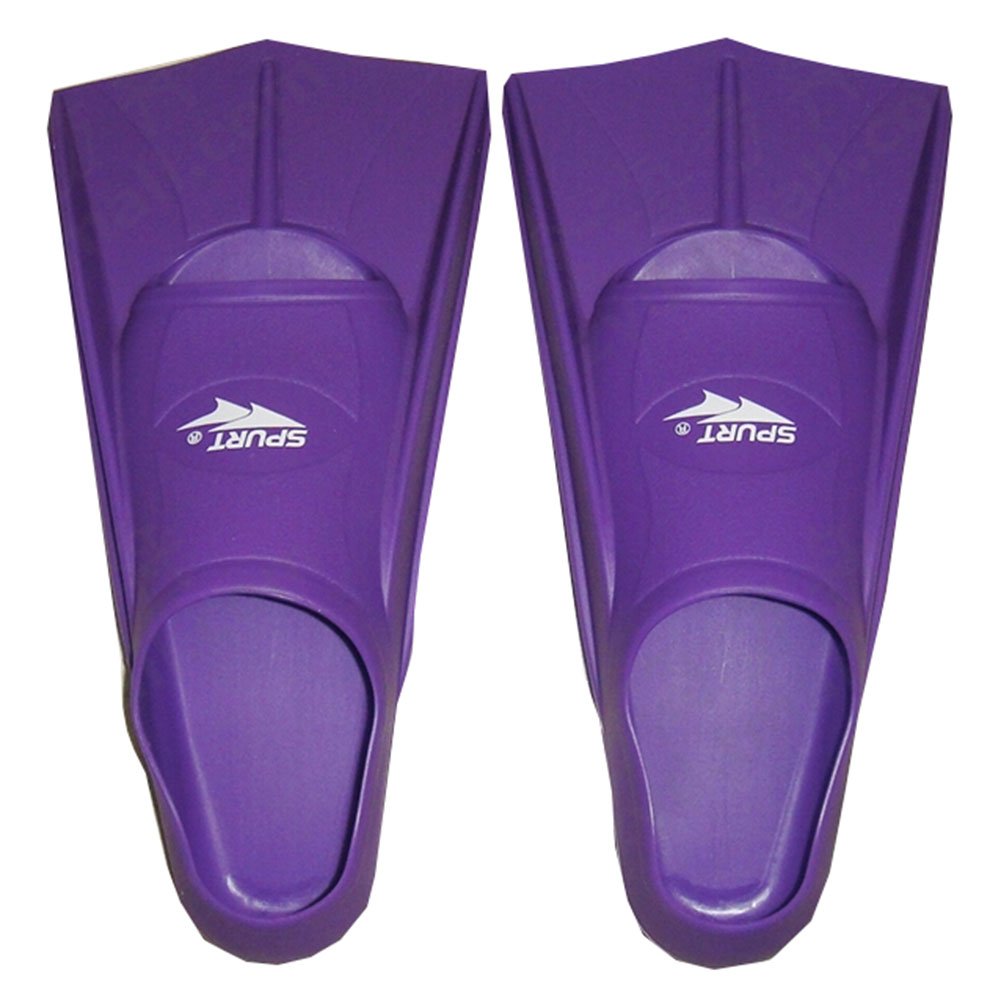 Short Swim Training Fins Swim Fins£¬ Purple M(3940) Amazon.co.uk