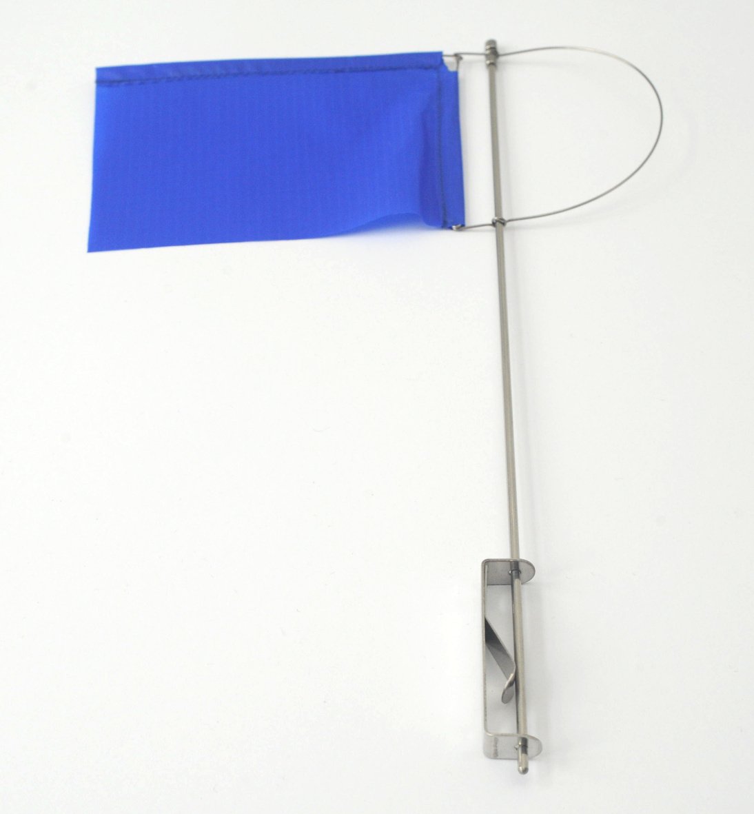 New Marine Sticker with side holder and cloth, 125 mm (blue).