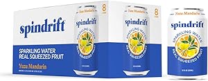SPINDRIFT Yuzu Mandarin Sparkling Water 8pk, 12 FZ