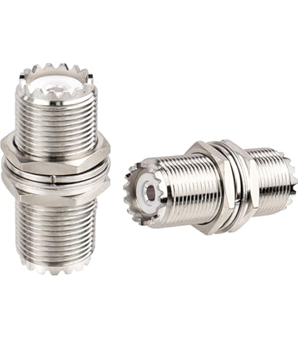 Adaptateur Coaxial UHF Mâle Vers Femelle PL259/SO239 - Lot De 2, 50 Ohm, Pour Antenne Radio, Wi-Fi, Talkie-walkie - 7