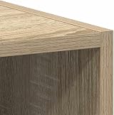 vidaXL Hanging Cabinet Sonoma Oak 60 cm Wall Mounted Kitchen Cupboard view 7