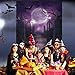 OurWarm 5x7FT Halloween Photo Cloth Backdrop Photography Background for Halloween Party Decorations Studio Photo Props