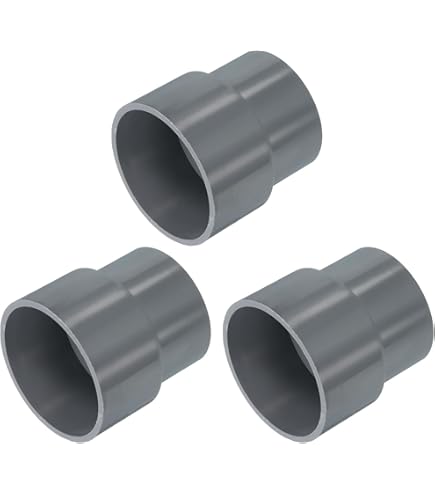 Genova Products 34350 Threaded Reducing Bushing - 1-1/2 Inch X 1 Inch White PVC Fitting