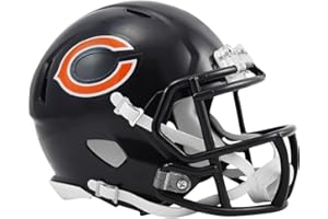 Chicago Bears Current Riddell Speed Mini Football Helmet - New in Riddell Box