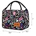 Lunch Bag Cute Lunch Box for Women Insulated Lunch Tote Bag Travel/Work/To-Go Food Containers Waterproof and No Leak