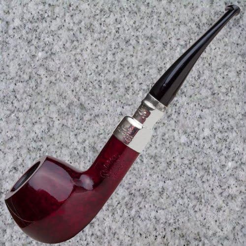 Peterson Pipe: Red Silver Spigot (408) Fishtail