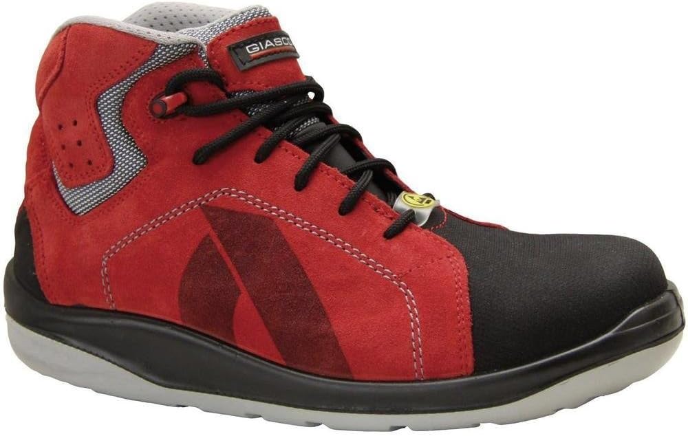 Giasco 73R37C44 Size 44 S3"Fashion" Safety Shoe - Red/Black