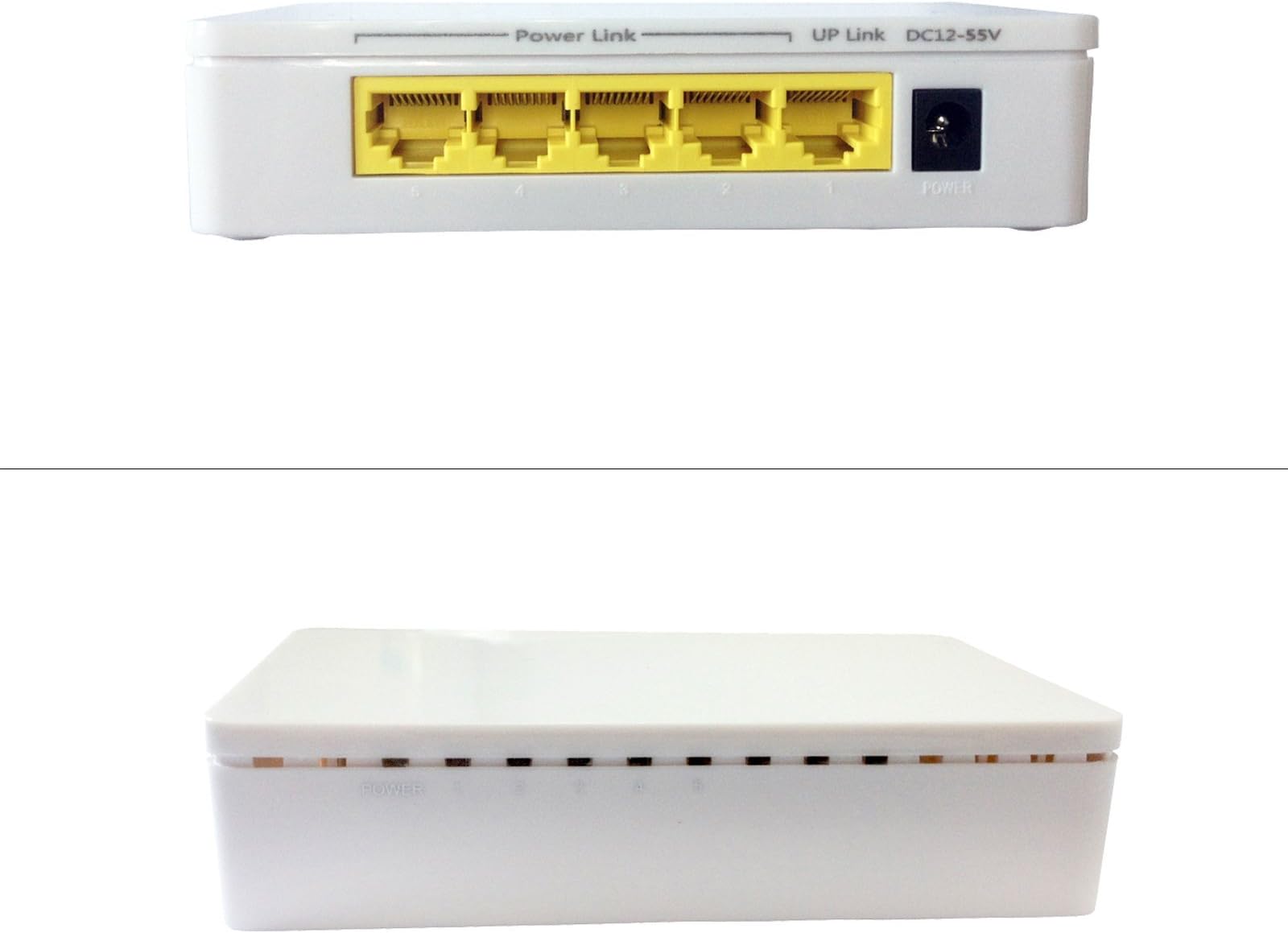 5-port 10/100Mbps POE Switch with 4 PoE ports (Without External Power supply)