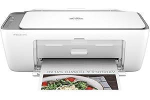 HP DeskJet 2855e Wireless All-in-One Color Inkjet Printer, Scanner, Copier, Best-for-home, 3 months of Instant Ink included, Single-band Wi-Fi connectivity (588S5A)