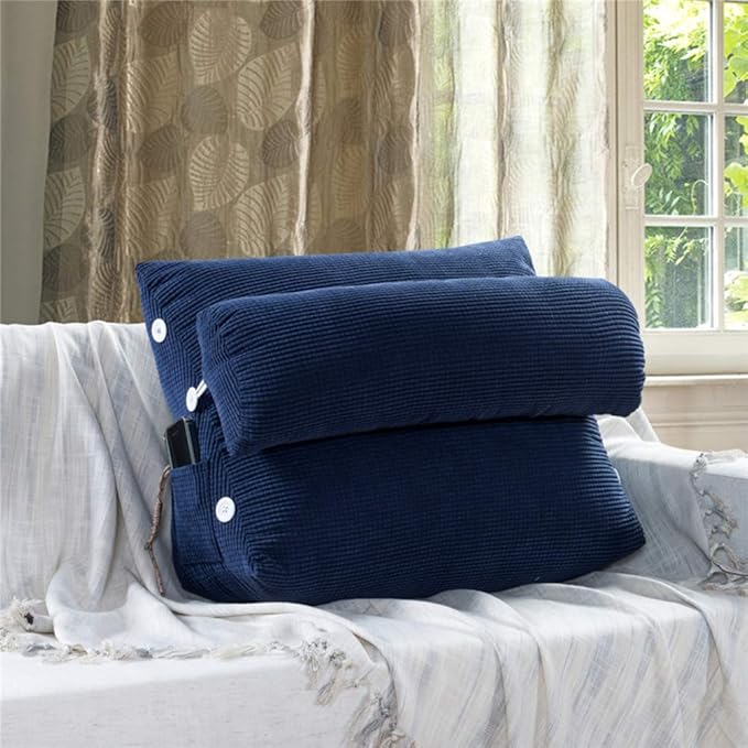 Yuany Back Wedge Cushion Pillow, Reading Pillow Adjustable