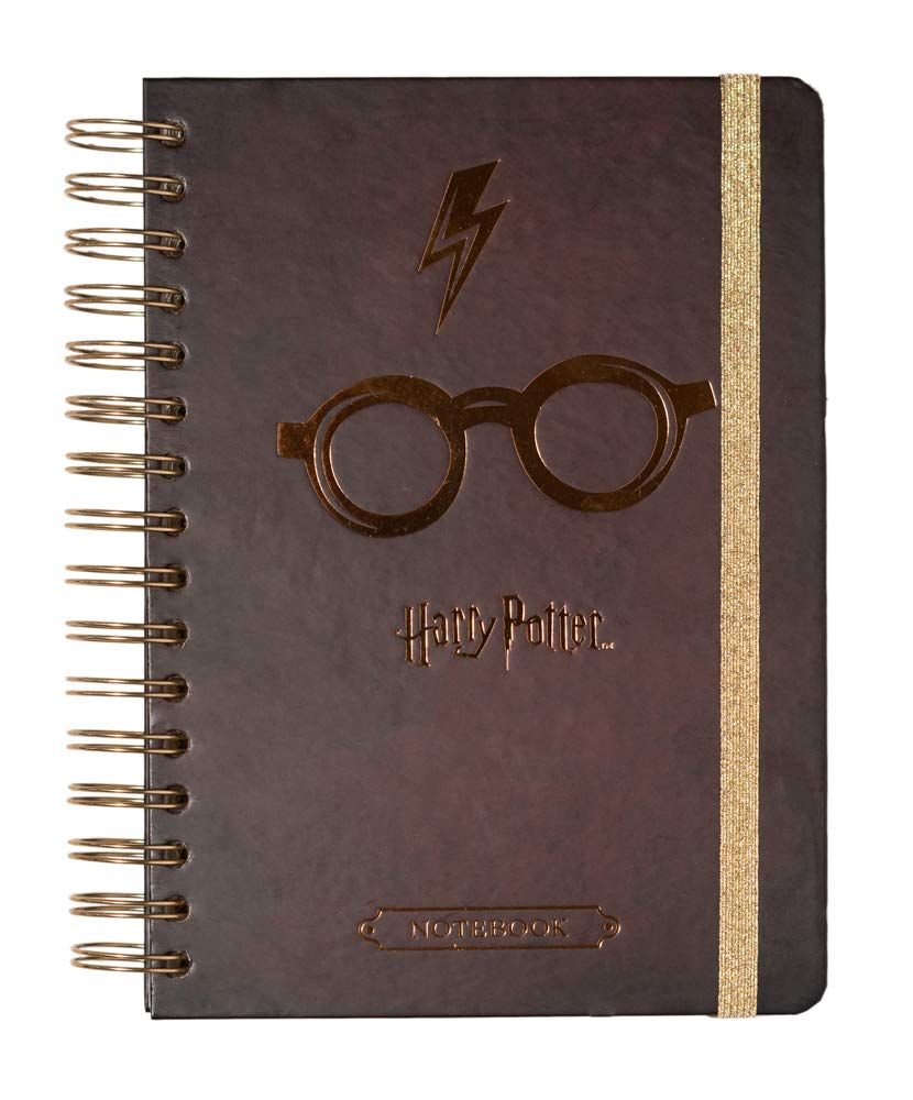 Grupo Erik A5 Notebook Hardback - Harry Potter Stationery Supplies | Bullet Journal, Dotted Notebook A5 Sketchbook | Harry Potter Gifts Under 10 Pounds, Stationery Gifts