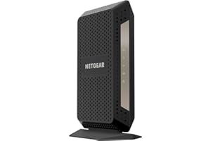NETGEAR Cable Modem CM1000 - Compatible with All Cable Providers Including Xfinity by Comcast, Spectrum, Cox | for Cable Plans Up to 1 Gigabit | DOCSIS 3.1, Black (CM1000-1AZNAS)