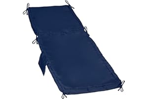 FSJITF Outdoor Chaise Lounge Cushion Cover 72"x21"x3.5",Rain-Proof,Fade Resistant 1600h,for Patio Replacement Cushion Cover, Note: Only Covers.Foam Not