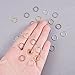 PandaHall Elite About 600 Pcs Iron Open Jump Rings Unsoldered Diameter 10mm Wire 19-Gauge 6 Colors for Jewelry Making