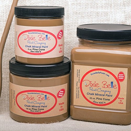 Dixie Belle Paint Company Chalk Finish Furniture Paint (Pinecone) (8oz)