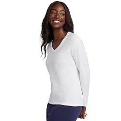 Hanes Women's Originals Long Sleeve Cotton