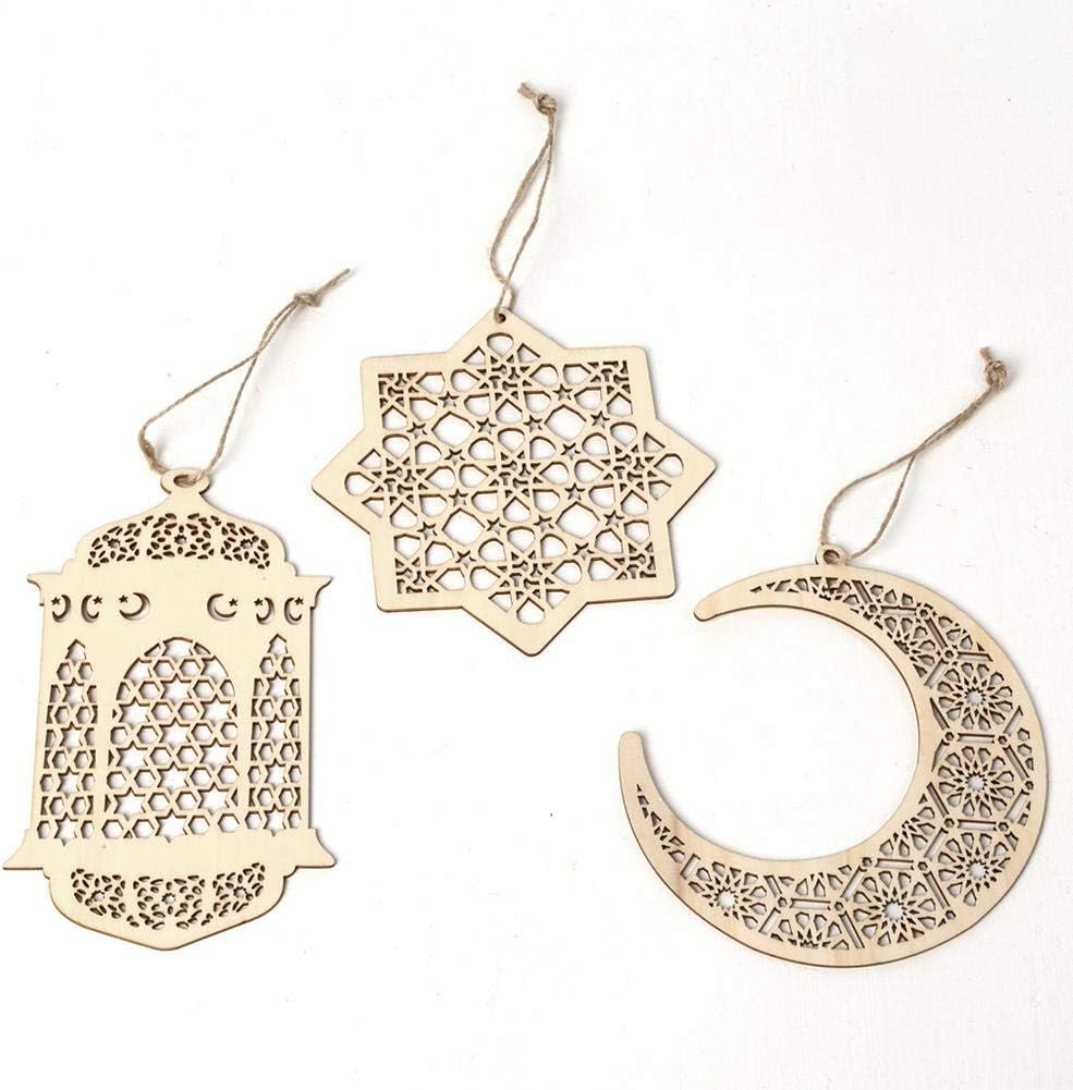 Eid Ramadan Mubarak Banners Eid Ramadan Mubarak Pendant Decorative Bunting Pendant for Eid Ramadan Mubarak Decorations Home Party Decor Favors Festival Party DIY Decorative