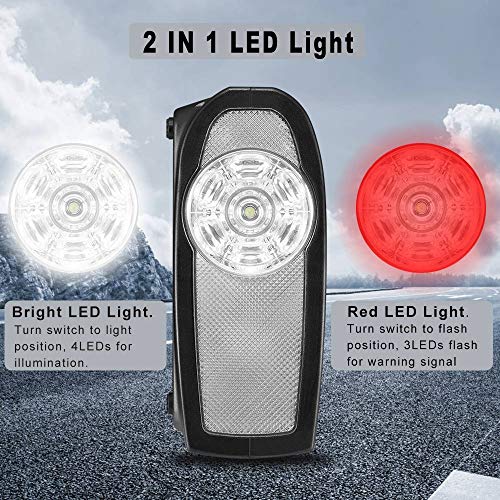 NoOne Air Compressor Pump,12V DC Portable Car Tire inflator Guage with Emergency Led Light for Car/Bicycle/Motorcycle/Ball/Air Matresses 120W 150PSI