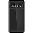 Ghostek Nautical Slim Waterproof Case for Google Pixel 6 Pro (6.71") - Shockproof Protection, Screen Protector & Camera Lens Cover (Black)