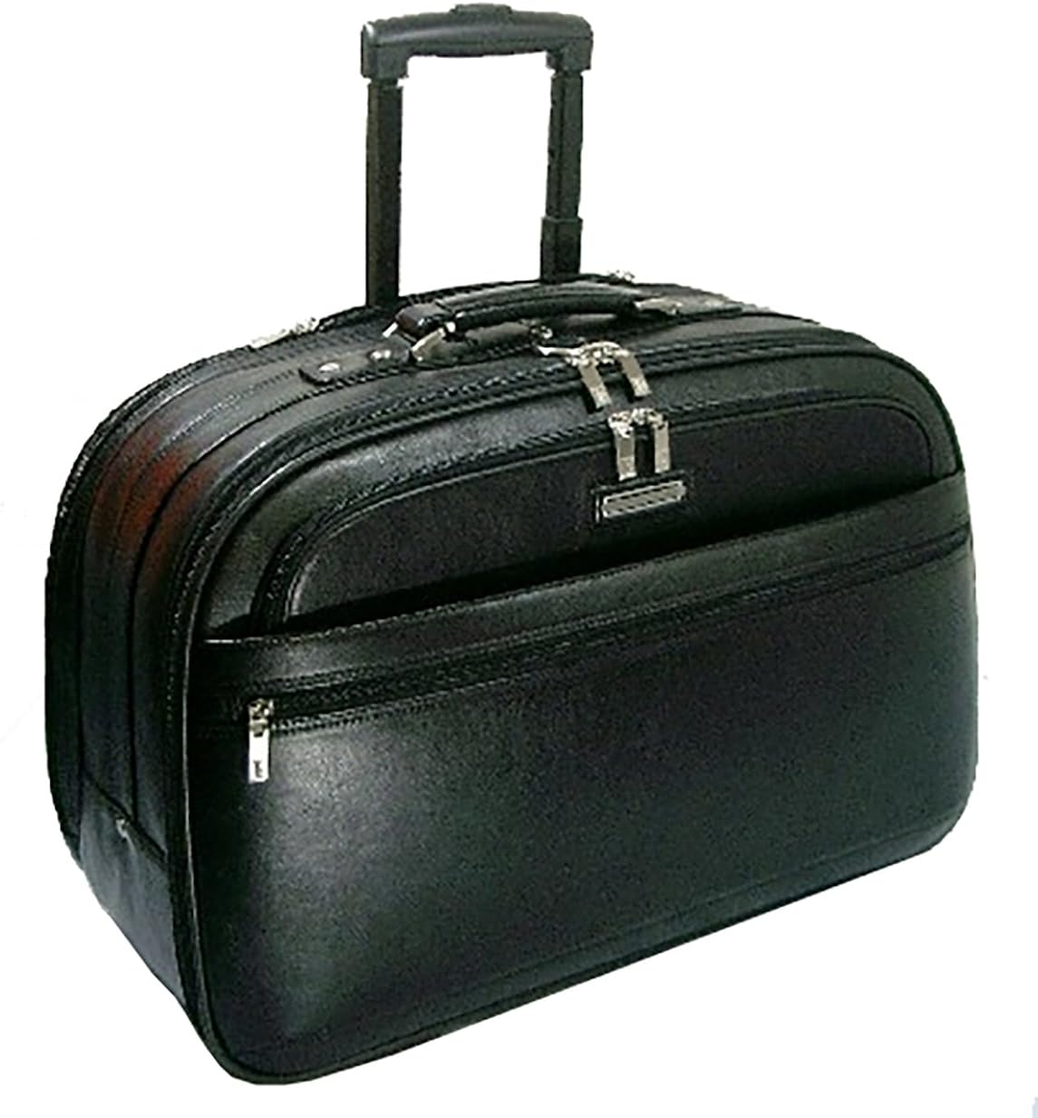 leather carry on suitcase with wheels