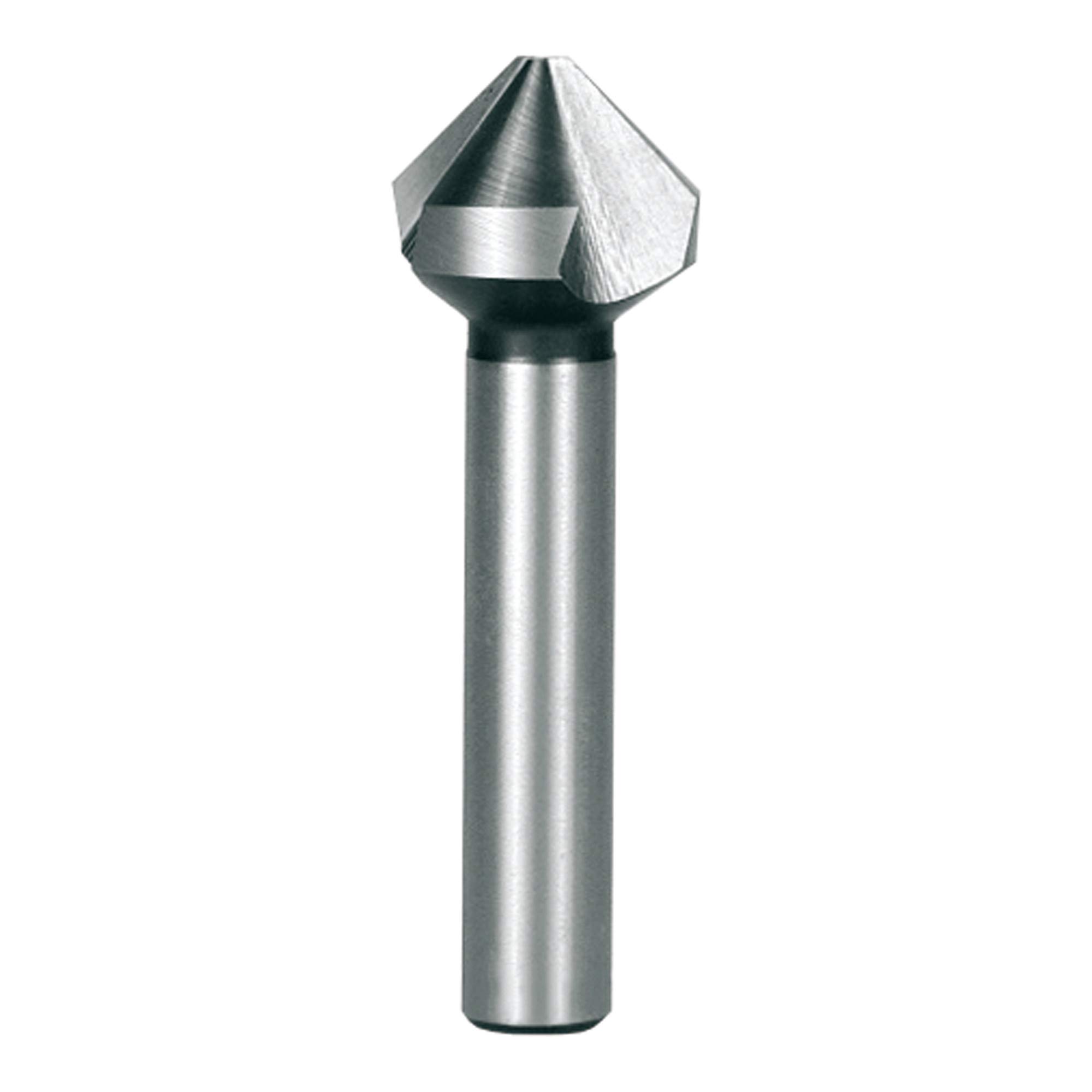 RUKO HSS Taper and Deburring Counter Sinker, Din 335, Type C, 90 Degree, Bright Finish, 23.0 mm Diameter, 67.0 mm Length, R102122