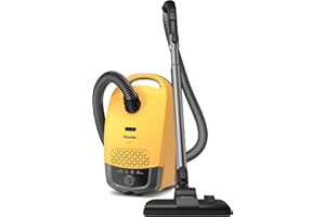 Miele Guard S1 Bagged Canister Vacuum Cleaner with AirClean Filter and FiberTeQ Universal Floorhead, Lightweight & Compact De