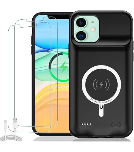 Amazon.com: Battery Case for iPhone 11,Upgraded 10000mAh High