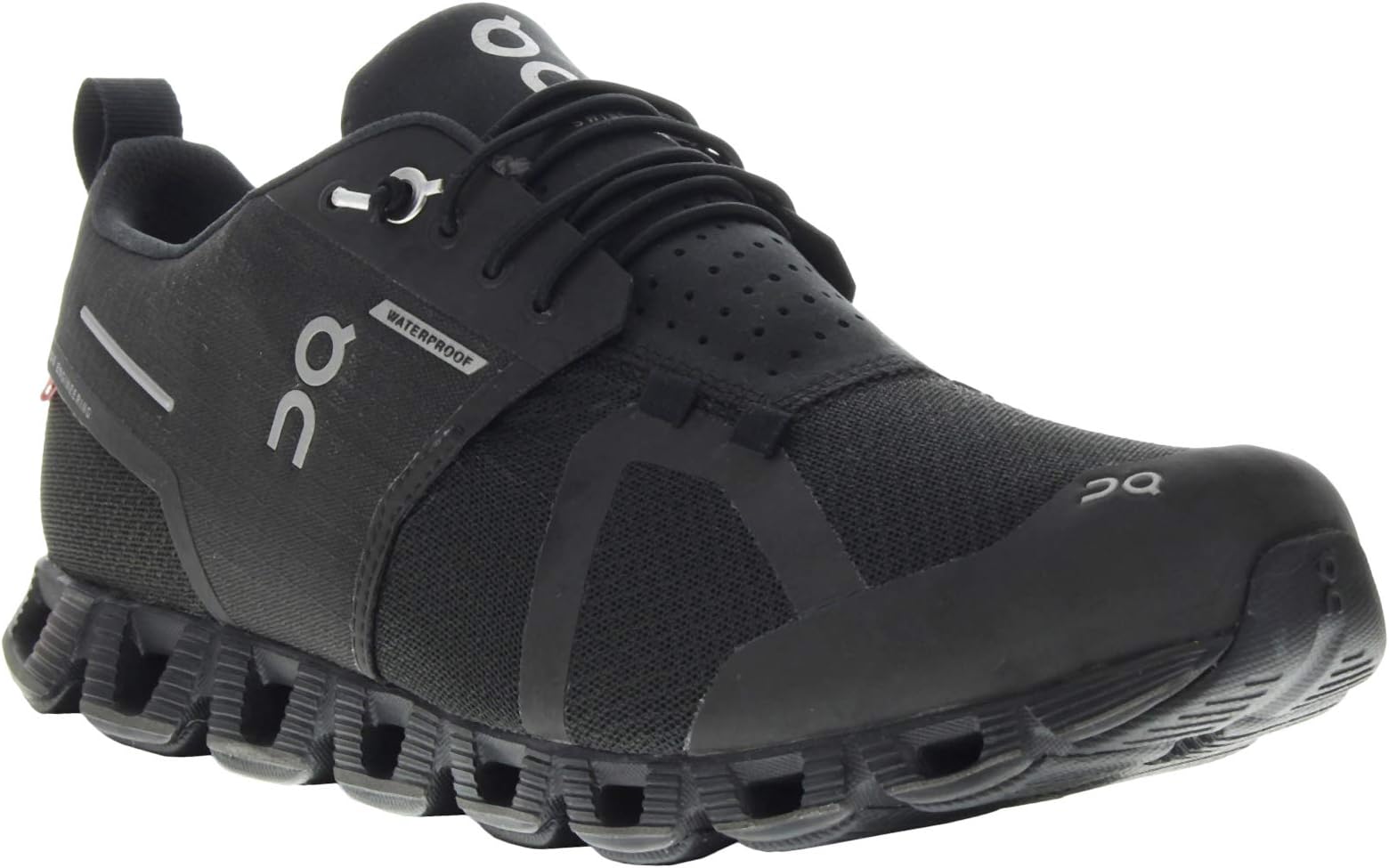 On Running Mens Cloud Waterproof Textile Synthetic Trainers