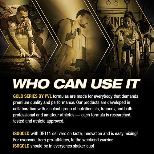 PVL ISOGOLD – Grass Fed - Premium Isolate 100% Whey Protein Shake (2.27 kg (Pack of 1), Chocolate)