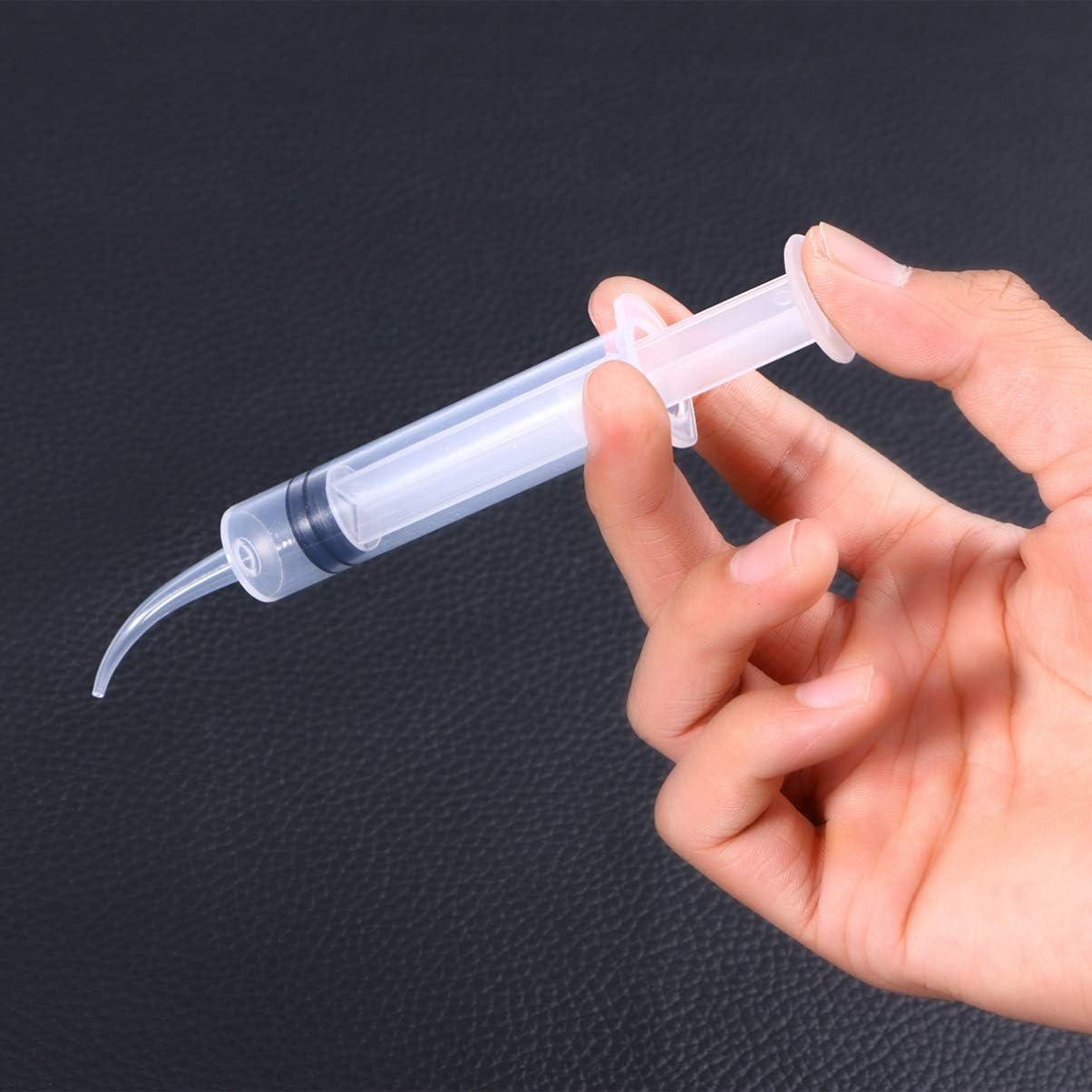 Milisten 4pcs Disposable Dental Syringe Dental Irrigation Syringe with