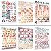 LUX Planner Stickers - 1100 Stickers (19 Sheets) – Reminders and Motivational Labels Your Productivity Journal/Daily Diary/Weekly Organizer – Best Calendar Accessory - Academic/Office