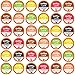 Coffee Lab - Unique Flavored Coffee Variety Sampler Pack for Keurig K-Cup Brewer 36 Count Crazy Tasty Including Amaretto, Apple Cinnamon, S'mores, Butterscotch, Raspberry