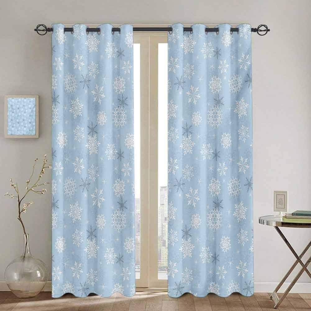 DONEECKL Winter Outdoor Curtain Cold Weather in Winter New Year's Eve