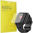 Lamshaw Compatible for 3Plus Vibe Plus Screen Protector, [6 Pack] Full Coverage TPU Clear Film Compatible for 3Plus Vibe Plus/Vibe+ Smartwatch (6 pack)