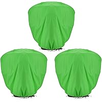 ANPHSIN 3 pcs 39.3in x 39.3in Plant Covers Freeze Protection - Winter Shrub Plant Protection Bags, Frost Blankets Cloths with