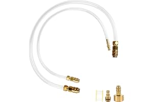 PIHIL Hydraulic Steering Bleed Kit for Sea Star Systems, Quick Connect Fluid Filler Hose, Control Cables Fits All Outboard, S