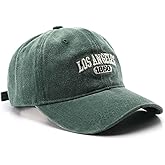 Los Angeles Hat Vintage Cotton Baseball Cap Unisex Dad Hat Sun Hat for Men and Women