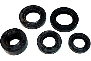 BHABAGALUSHKI OZOZLINSH ZERO 250 LOUGFELTEY Oil Seal Kit Compatible with Honda CRF50 Z50 Z50R XR50R XR50 S65 ATC70 CRF50 CL70 CT70 SL70 C70 XR70R Mini Trail - 5 Pieces