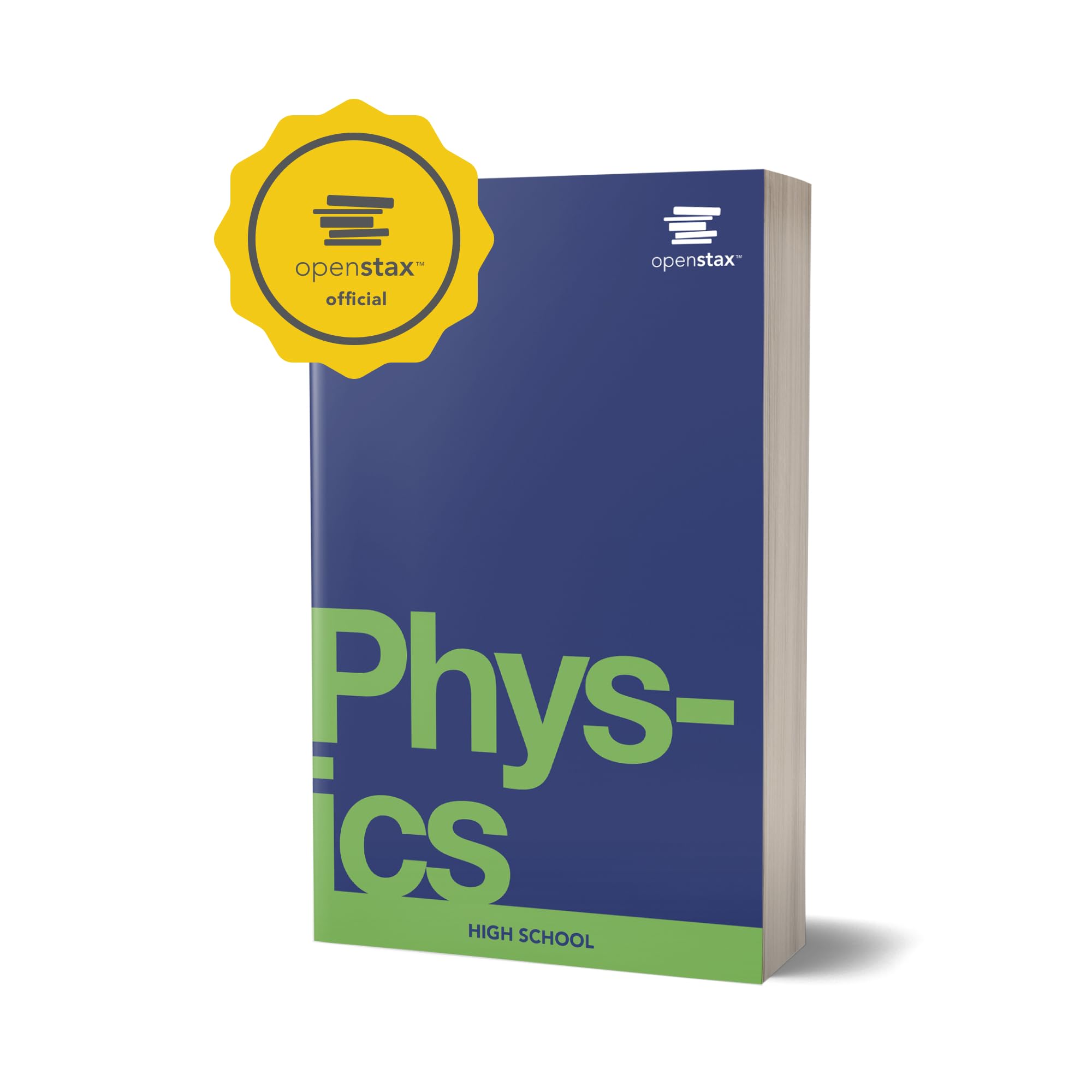 Physics for High School by OpenStax (hardcover version, full color)