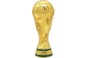 WAGON INTERNATIONAL Official 2026 FIFA World Cup Edition 2.75 Inch 3D Trophy - Timeless Collector’s Item - Premium Weighted Zinc Alloy - Built to Last; Perfect for Desk Display, Office Décor, or Football Memorabilia