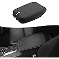 KBH Center Console Armrest Cover Upholstery for Lexus ES350 2007 2008 2009, Vinyl Leather, Arm Rest Replacement Cover, Anti-Scratch, Black