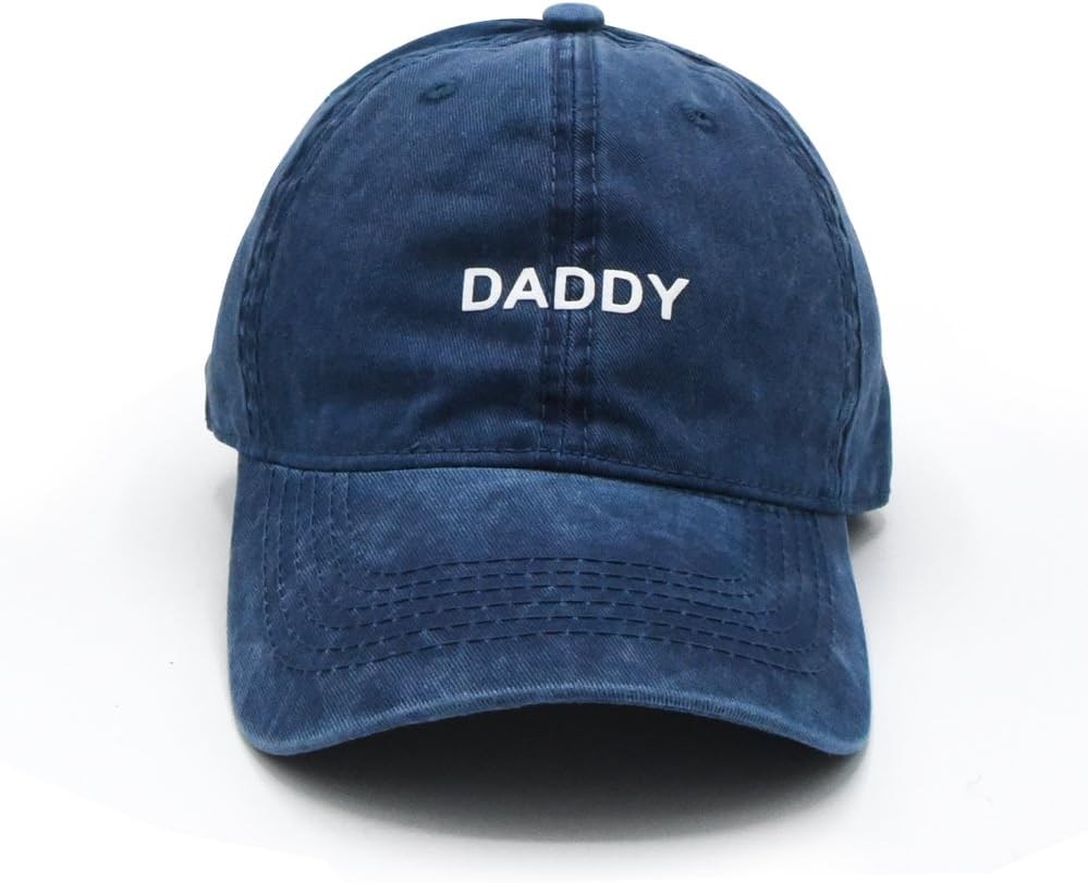 MeeTang Daddy Low Profile Baseball Cap Hat (Daddy Navy)