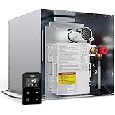 ORBEK RV Tankless Water Heater, Propane Gas On-Demand Instant Hot Water Heater for RV, Camper and Travel Trailer, Remote Cont