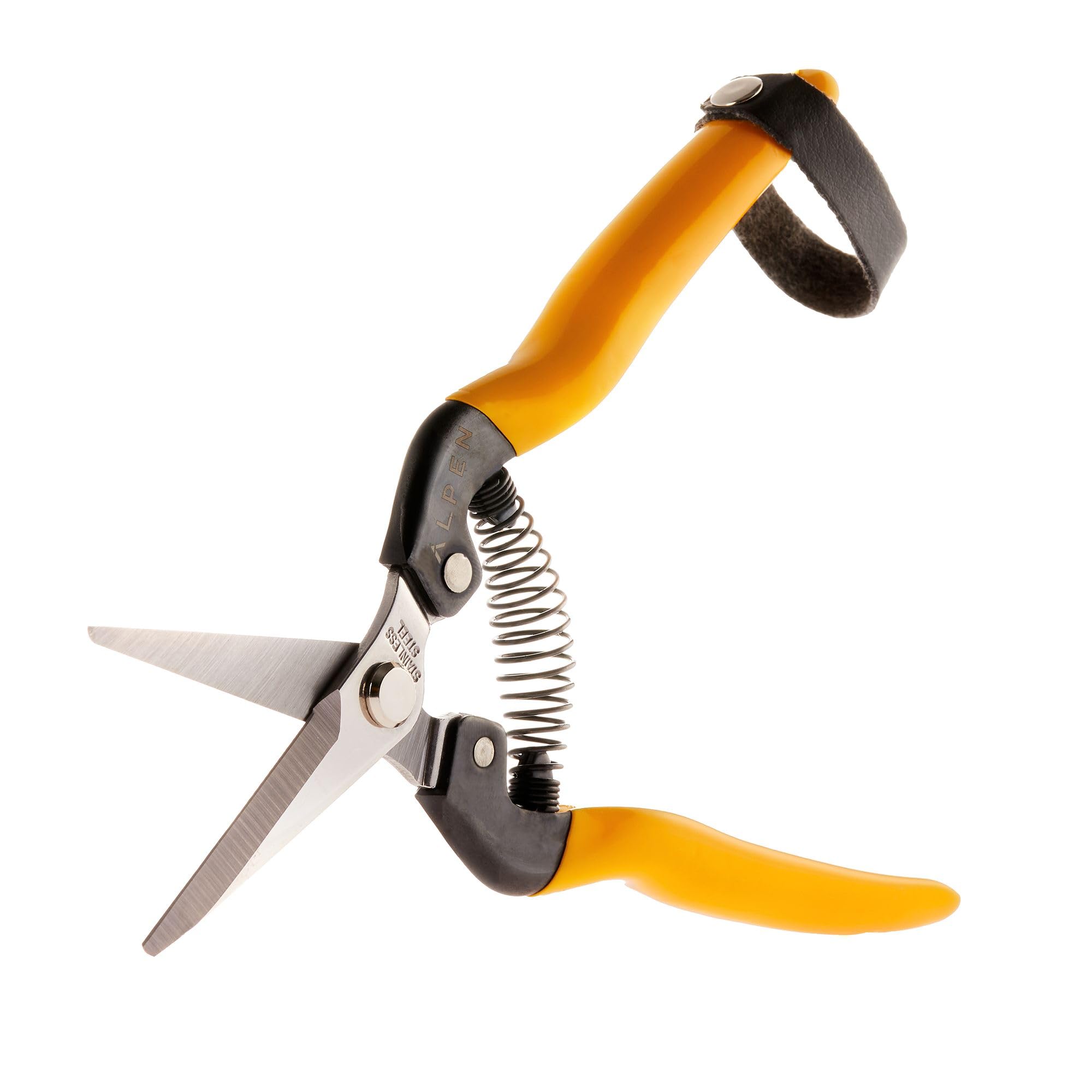 Alpen Rigi 300 Snips Japanes Stainless Steel Ultra Sharp 56mm Long Blade Trims Shoots Herbs Flowers Vegatables Harvesting Fruit