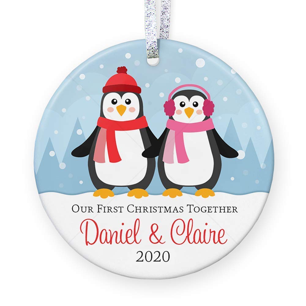 personalized girlfriend ornaments