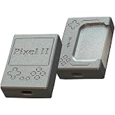 for GKD Pixel 2 Handheld 3in1 Magnetic Storage Box Protective Case Handle Bracket Gamepad Handheld Game Console Protective (Gray)